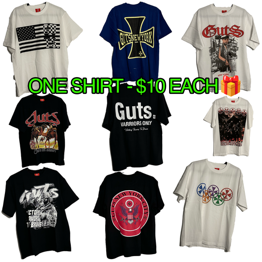 $10 Premium Guts T-Shirt